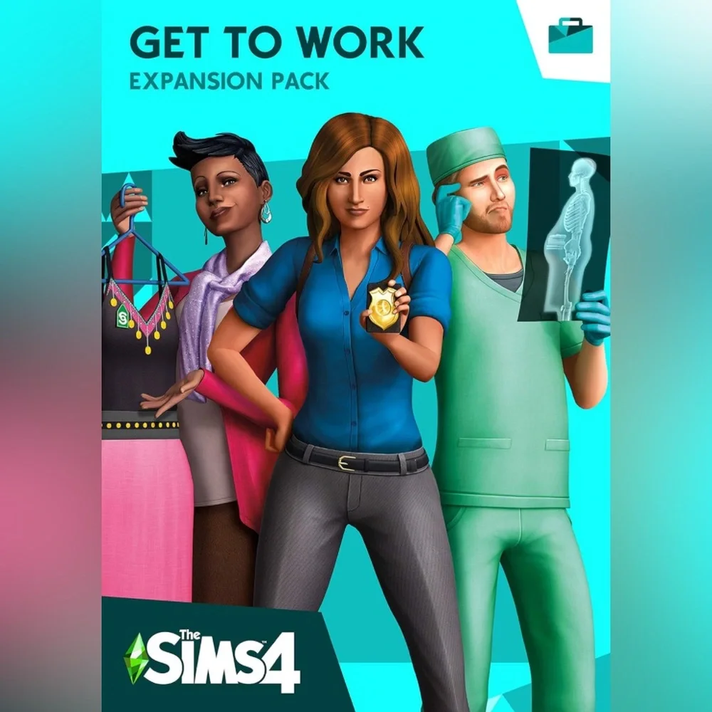 The SIMS 4 Get to Work Expansion Pack for PC